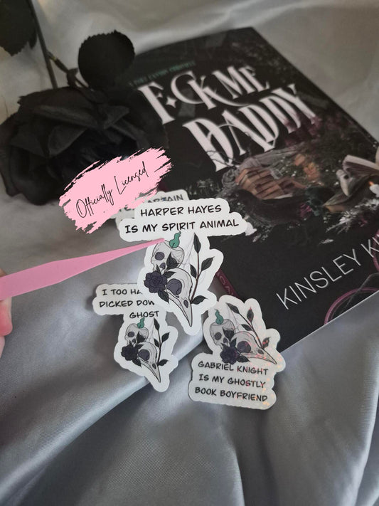 Fck me Daddy - Harper Hayes Is My Spirit Animal Sticker image 0
