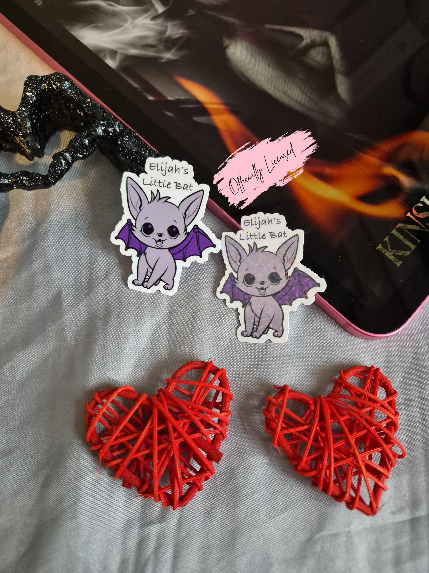 Haunted By The Devil - Elijah's Little Bat Sticker image 0