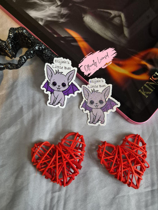 Haunted By The Devil - Elijah's Little Bat Sticker image 0