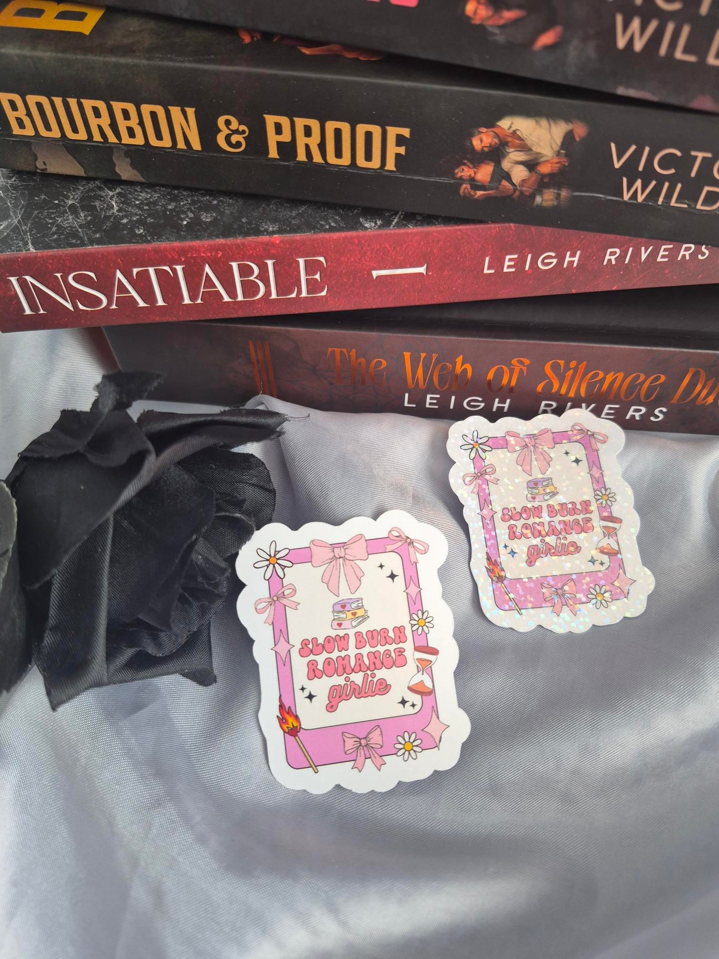 Slow Burn Romance Girlie Sticker image 0