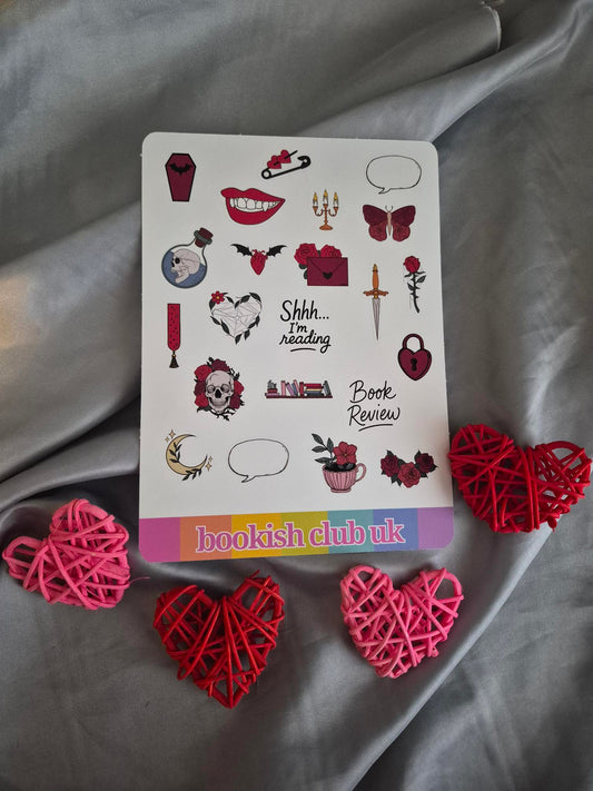 Bookish Sticker Sheet image 0