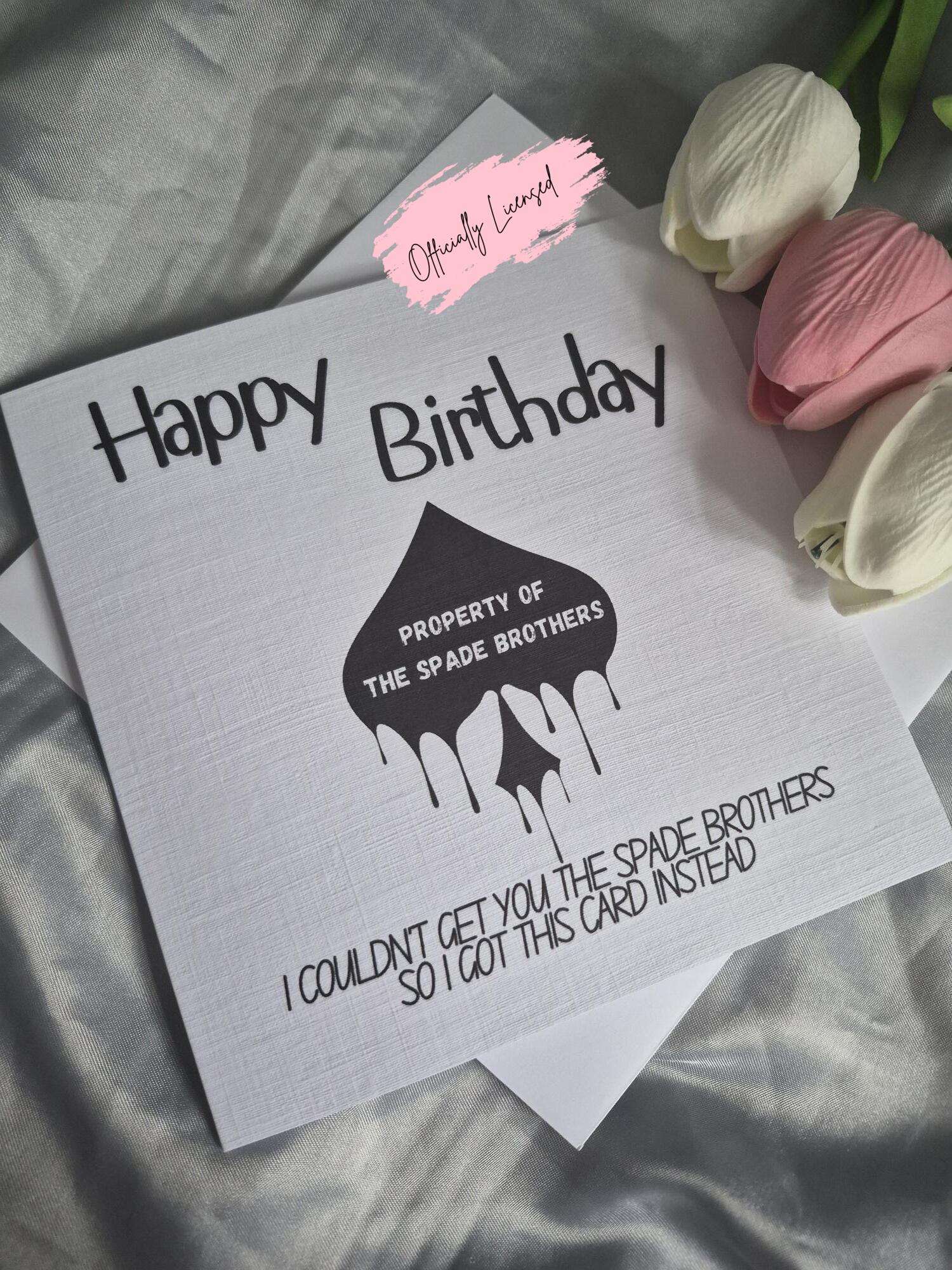 Spade Brothers Birthday Card image 0