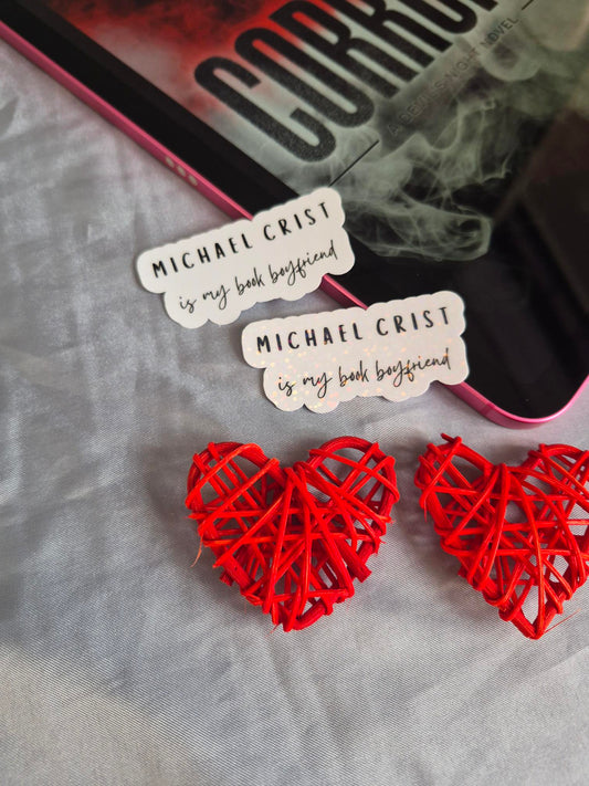 Michael Crist Is My Book Boyfriend Sticker image 0