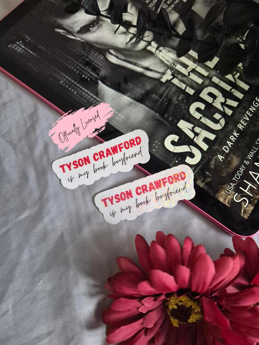 The Sacrifice - Tyson Crawford Is My Book Boyfriend Sticker image 0