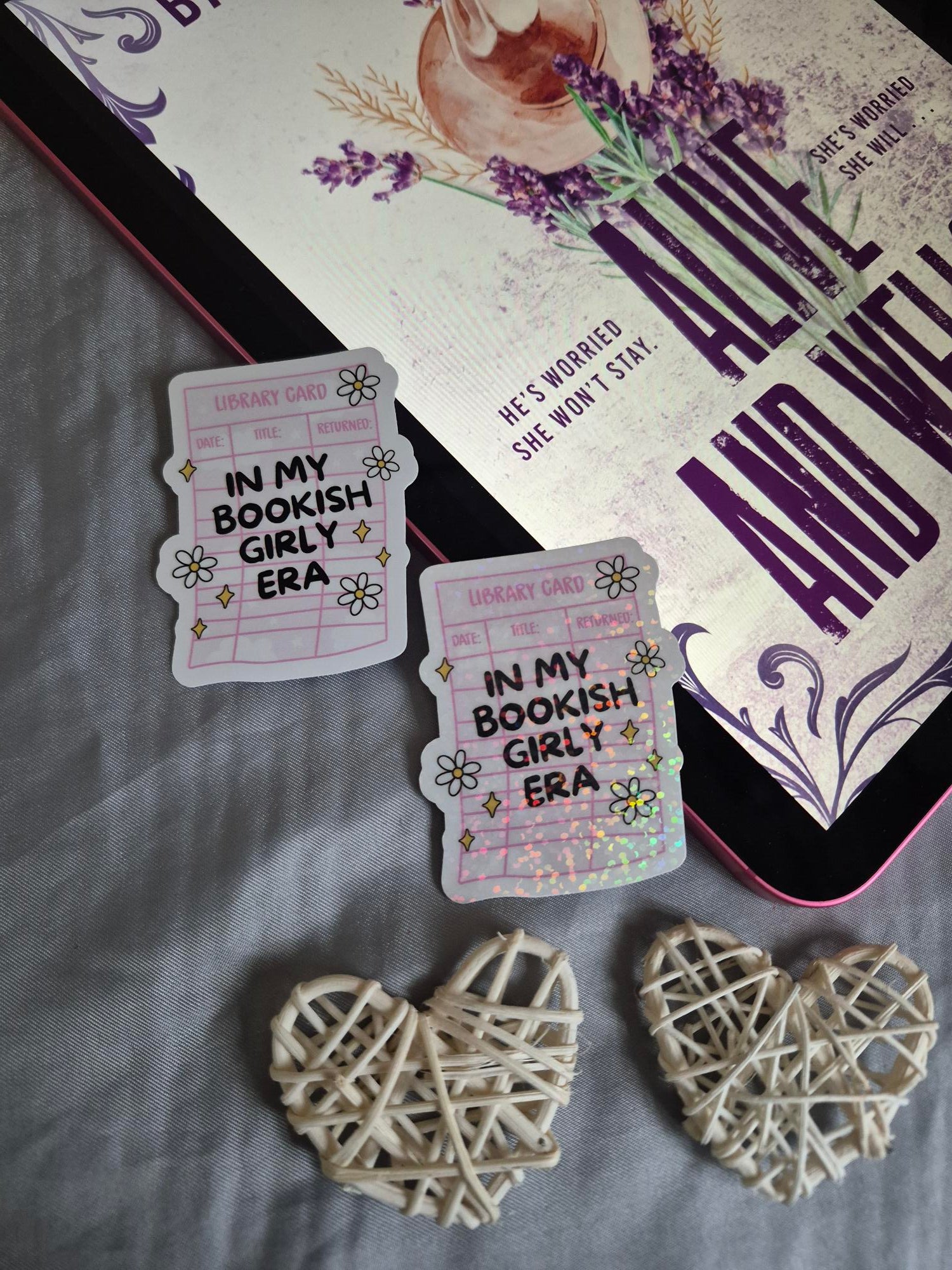 In My Bookish Girly Era Sticker image 0