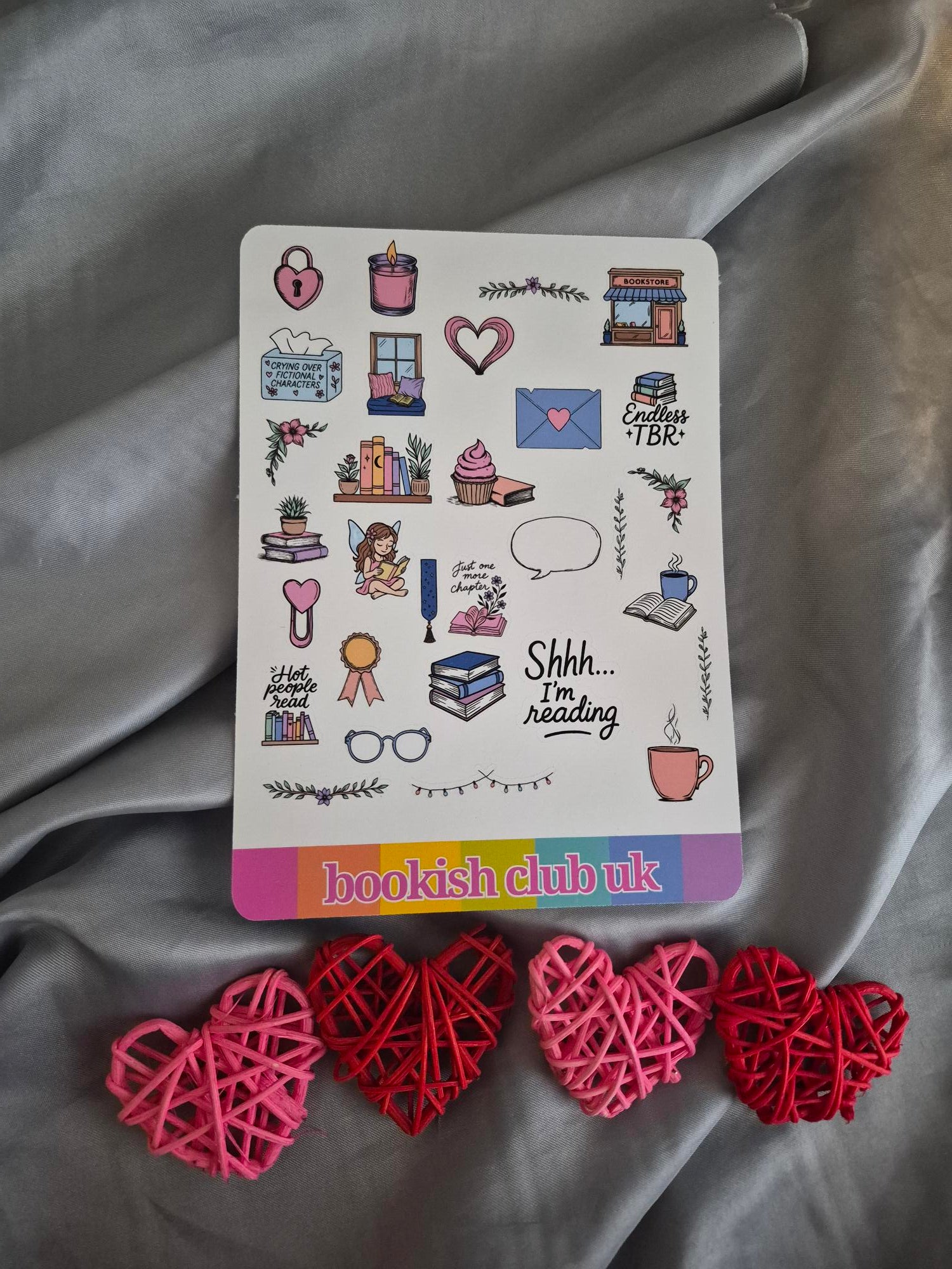 Bookish Sticker Sheet image 0