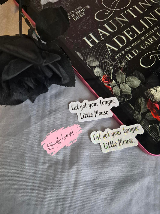 Haunting Adeline - Cat Got Your Tongue Sticker image 0