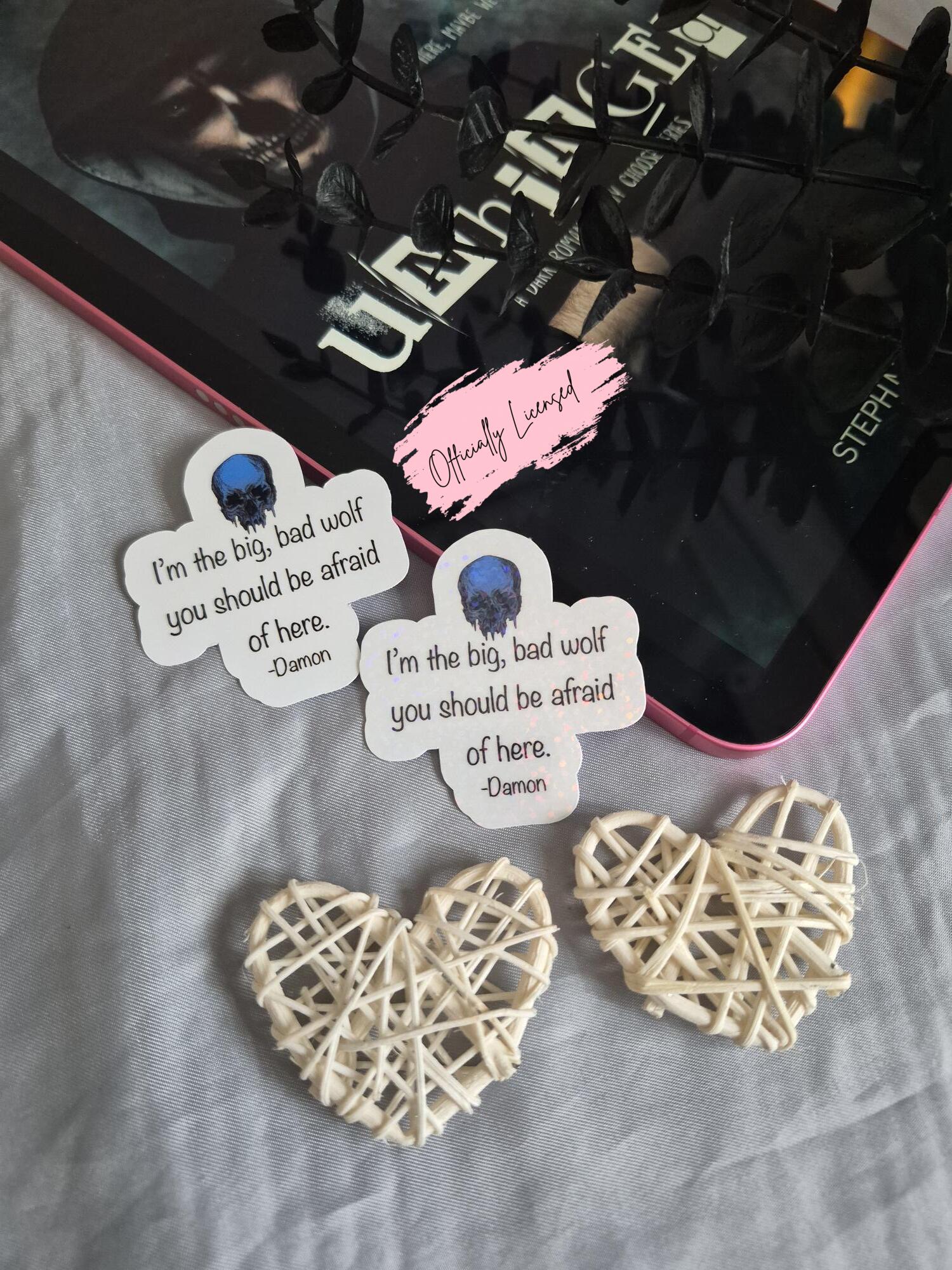 Dance With My Demons - I'm The Big Bad Wolf Sticker image 0