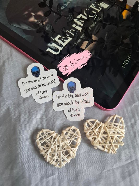 Dance With My Demons - I'm The Big Bad Wolf Sticker image 0
