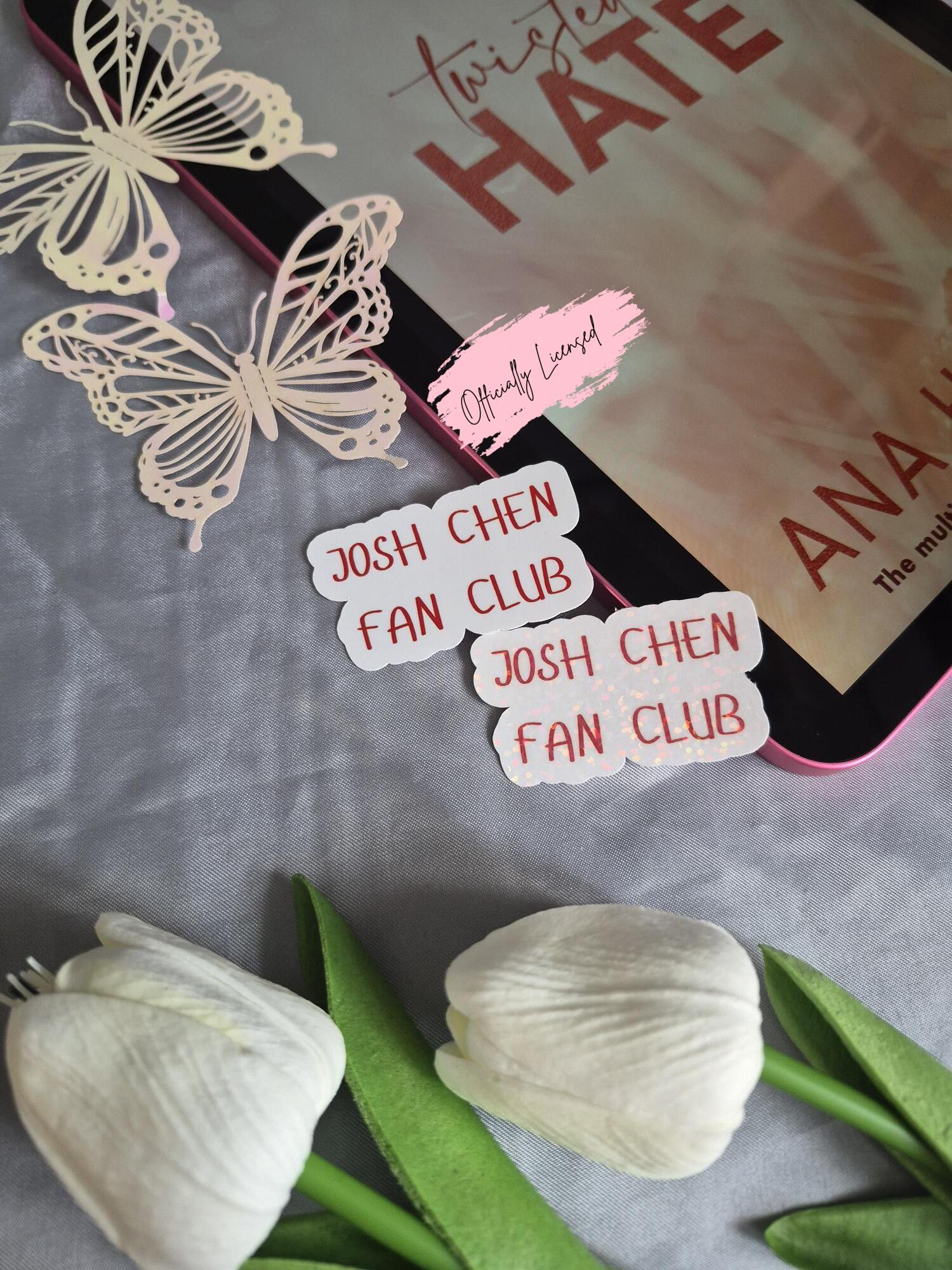 ANA HUANG™ Officially Licensed Merch - Josh Chen Fan Club Sticker image 0