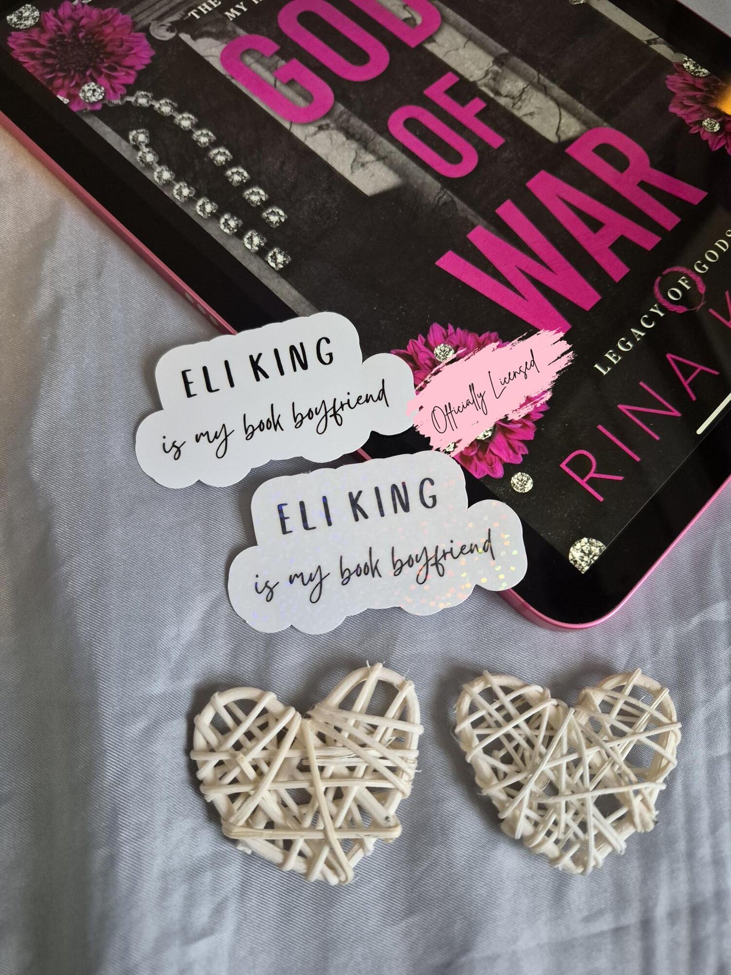God Of War - Eli King Is My Book Boyfriend Sticker image 0