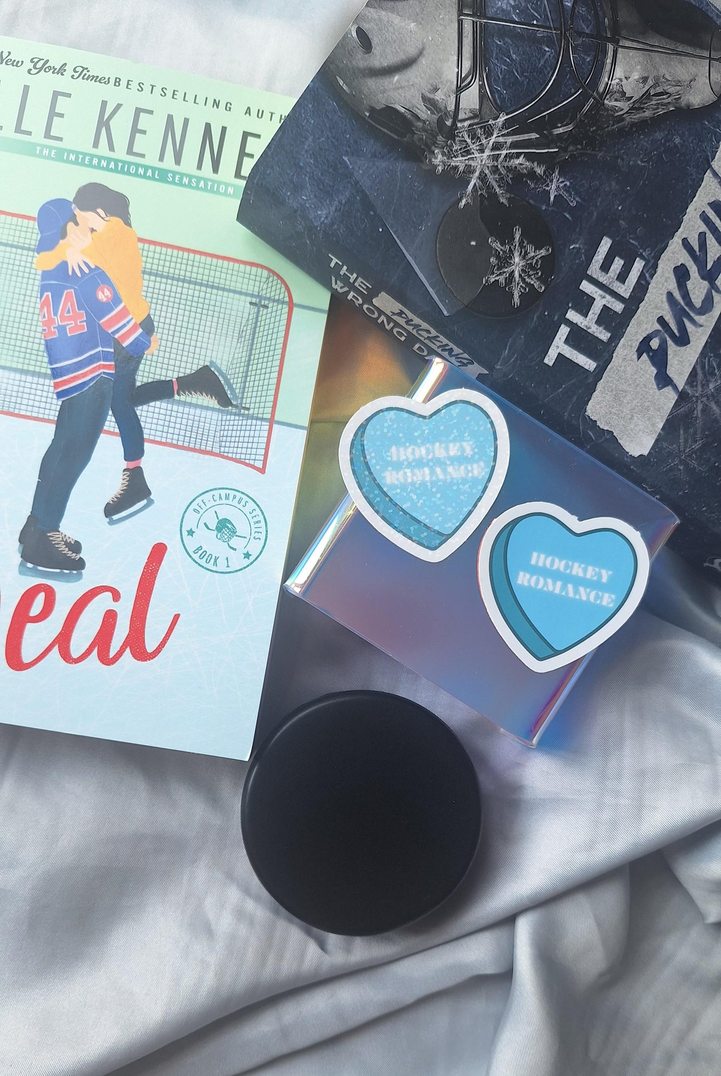Hockey Romance Sticker image 0