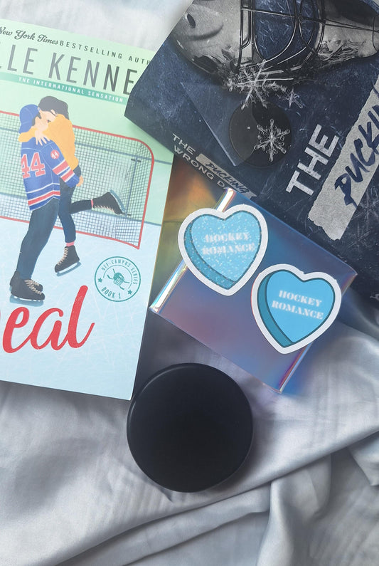 Hockey Romance Sticker image 0